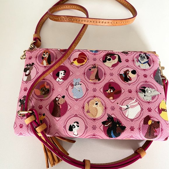 Dooney & Bourke Bags Disney Dogs Crossbody Bag By Dooney Bourke Pink Poshmark